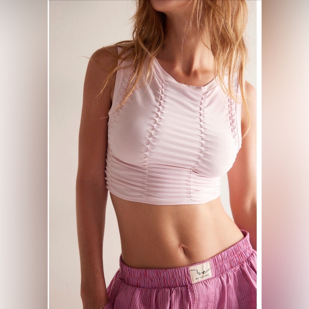 FREE PEOPLE Better Off Top/CROP TOP